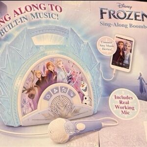 DISNEY FROZEN SING-ALONG BOOMBOX.